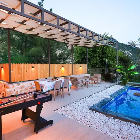 Villa Fonte, Outstanding View, Large Pool Kaş